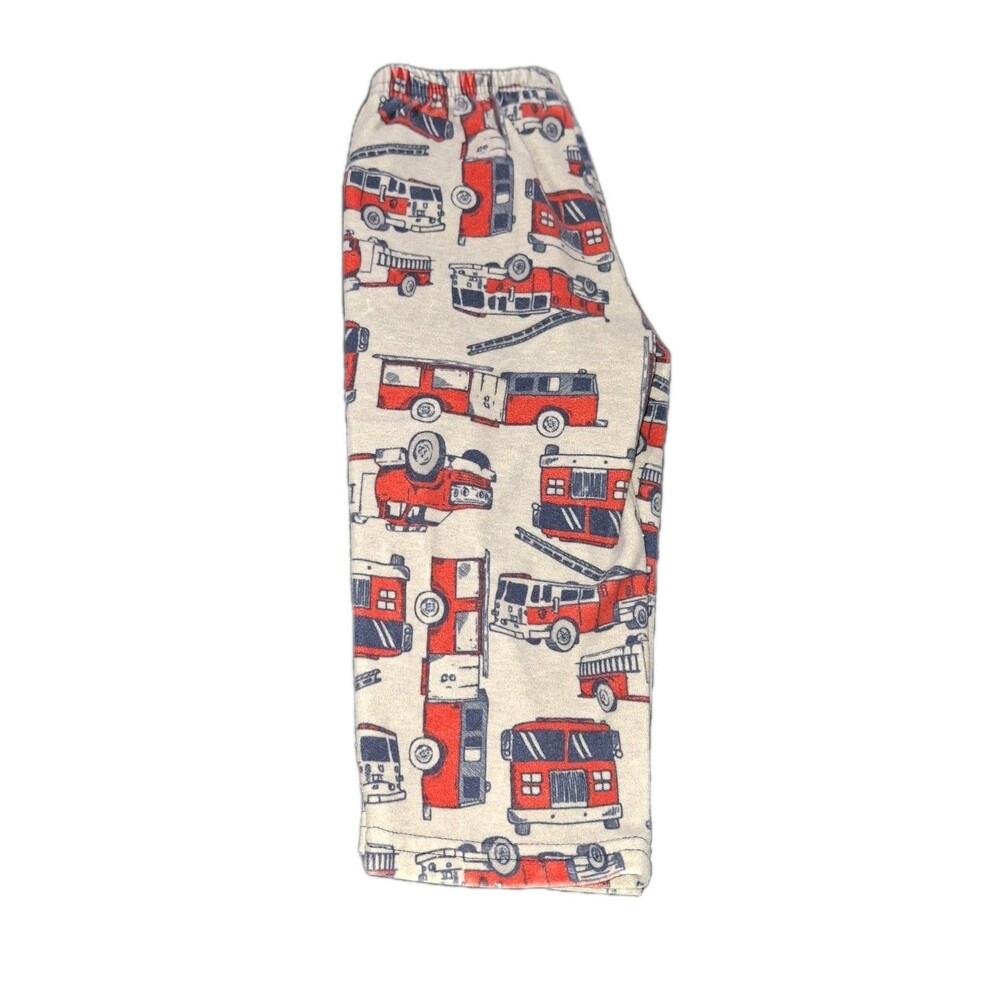 Boys 24 Months 3 1/2 Sets Pajamas Minecraft Peanuts Racecars Firetruck Lot - Picture 14 of 16